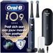 Oral-B iO 9 Elektrische Tandenborstel Blauw - 2 Opzetborstels - Oplaadreisetui