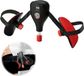 Bol Thigh Trainer - Entraîneur de plancher pelvien pour hommes et femmes - Réglable - Rouge/Noir