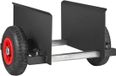 Merkloos Paneelwagen, 274 kg, Metaal, Zwart
