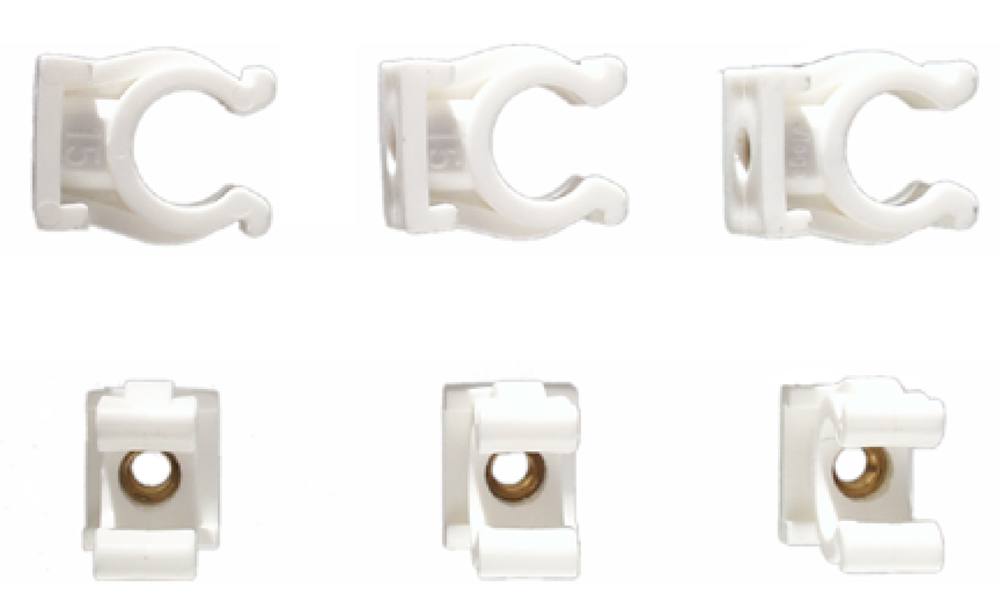 Cornat Enkele Clip Koperbuis 22Mm (2St) - T560405