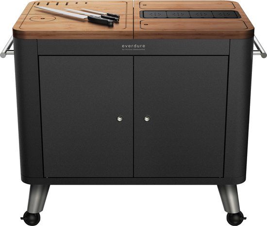 Everdure Barbecue Bereidingstafel - Grijs - Gasbarbecue