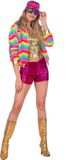 Wilbers & Wilbers - Dansende Kleuren Festival Jas Vrouw - Multicolor - Maat 44