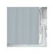 Spirella Primo Manhattan Textiel Polyester Douchegordijn, 240 x 200 cm, Zilver