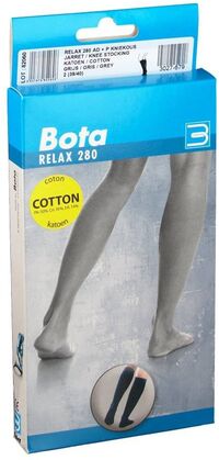 Bota Bota Relax 280 Katoen Kniekous AD +P Grijs Maat 2 1 stuk