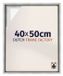 Dutch Frame Factory Baklijst 40x50 cm Zilver Mat MDF