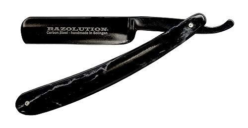 RAZOLUTION Scheermes - Made in Solingen - Black Marble Look