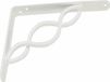 AMIG Plankdrager/steun/beugel Decoratief - metaal - wit - H250 x B200 mm - Tot 145 kg