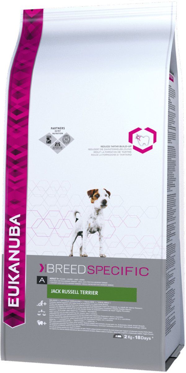 EUKANUBA Jack Russell - Breed Specific - Hondenvoer - 2 kg