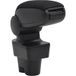 Accoudoir De Voiture Noir 12x36x(33,5-48) Cm Abs