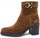 Alpe Sport Alpe Woman 2389 Chaussures femme bottines fermeture éclair marron