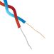 RS PRO 1/0,3 mm PFA-geïsoleerde thermokoppelkabel voor thermoelement type T, L. 100m, max. +260°C