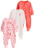 Next - Meisjes - Set van 3 babypyjama's - Roze