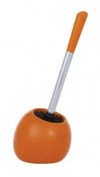WENKO toiletborstel Polaris 34,5 cm keramiek oranje