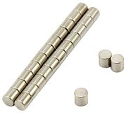Magneet Expert® 4mm dia x 4mm dikke N42SH Neodymium magneet - 0,58kg Pull (hoge temperatuur) (Pack van 250)