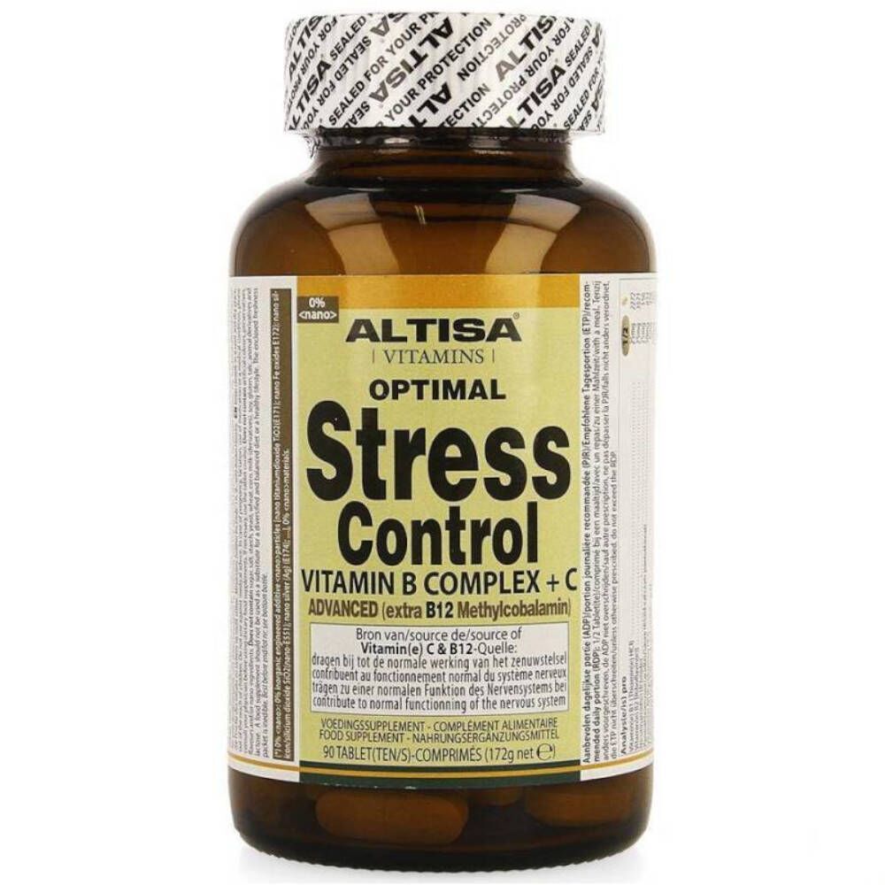 Altisa® Altisa® Optimal Stress Control Vitamine B Complex + C Advanced 90 tabletten