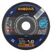 Rhodius 205426 XT67 PROline Ll Disque à tronçonner extra fin 125 X 22,23 X 1,0 mm (50 pièces)