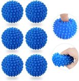 OEM Shenzhen Haorui Industrial Technology Co., Ltd. Wasmachine Droger Ballen - Herbruikbaar - 6 stuks - Blauw