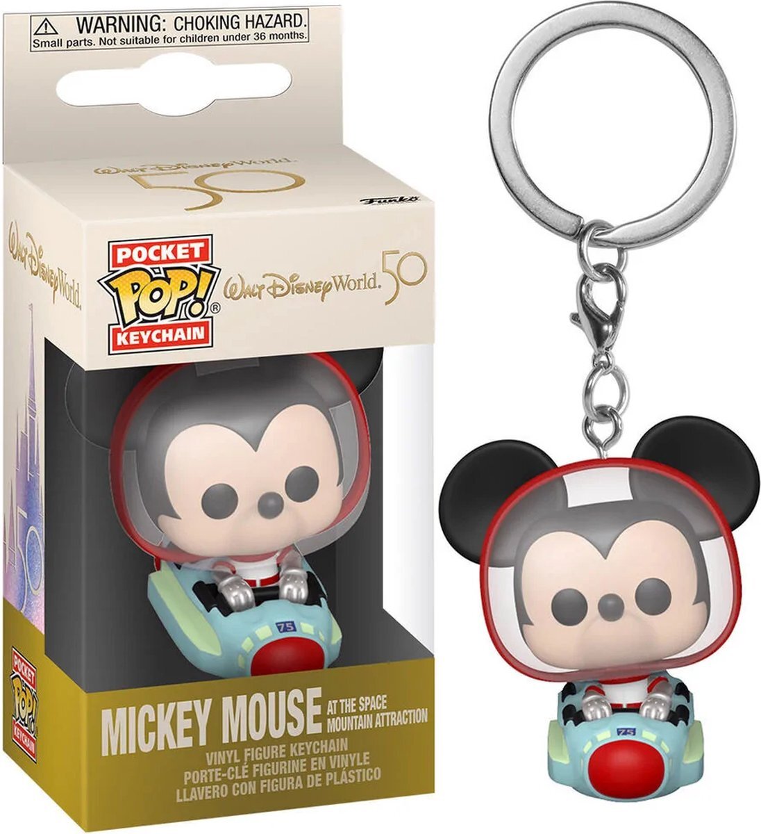 Funko DISNEY - Pocket Pop Keychains - WDW50 - Mickey Space