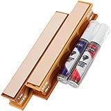 Wicked Edge Leather Strop with 1 and 0.5 Micron Poly Diamond Emulsion