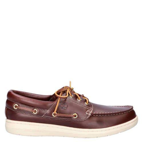 Timberland leren moccasins bruin