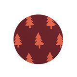 Questo Casa Ronde Digitally Printed Mouse Pad, Non-Slip Bottom, for Office and Home, Diameter: 22 cm