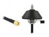 Delock 12589 Antenneklem Zwart SMA 3 m Schroef