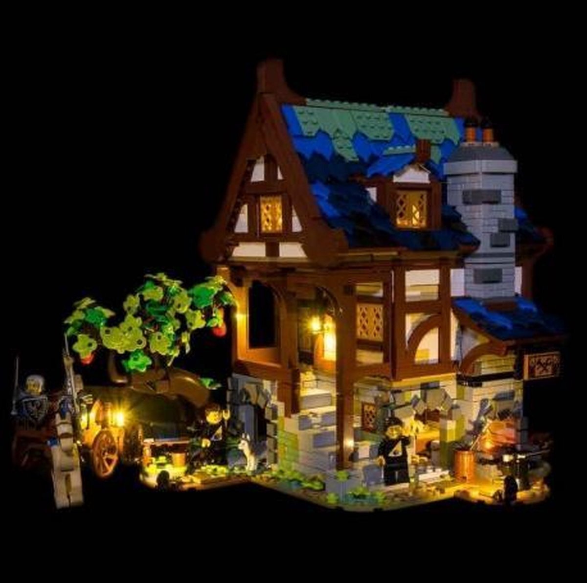 Light My Bricks LEGO Medieval Blacksmith 21325 Verlichtings Set