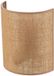 Euluna Wandlamp Jute Textiel Natuurlijk Bruin E27