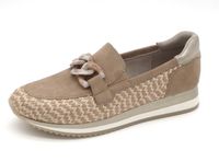 Jana Dames Instapper - 24766-315 Lichtbruin/Combi - Wijdte H - Maat 40