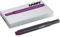 Lamy T10 Cartouches d'encre violettes - Lot de 5