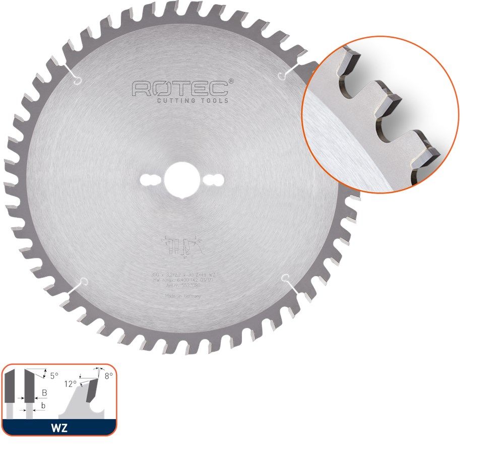 Rotec HM super-bouwzaagblad, ø500x4,0x30mm Z=72 WZ - 5531105