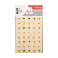 Tanex Stars stickers neon orange (2 x 40 pieces)