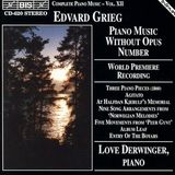 Outhere Love Derwinger - Grieg: Piano Music Without Opus-Number (CD)