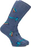 Alfredo Gonzales Kingfisher Sokken AG-Sk-KING-01 129 Blue Melee/Orange M(42-45)