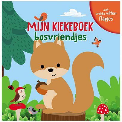 Mijn kiekeboeboek bosvriendjes