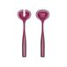Guzzini Dolvevita 29730177 tafelbestek 28 cm transparant amethist biologisch kunststof 2 stuks