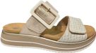 Remonte D1J61-90 Slippers Beige met Goud Leer Dames - Beige/Goud - 42