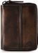Greenburry Destressed Portemonnee RFID-bescherming Leer 10.5 cm - Unisex, Dames - Staand formaat - teak brown