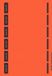 Leitz Rugetiketten, Rood, 150 stuks
