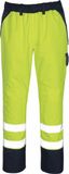 Mascot Safe Image Overtrekbroek 07090-880 - hi-vis geel/marine - 4XL