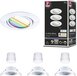 Paulmann Base Inbouwspot Set van 3 - Zigbee - RGBW - Dimbaar - Wit