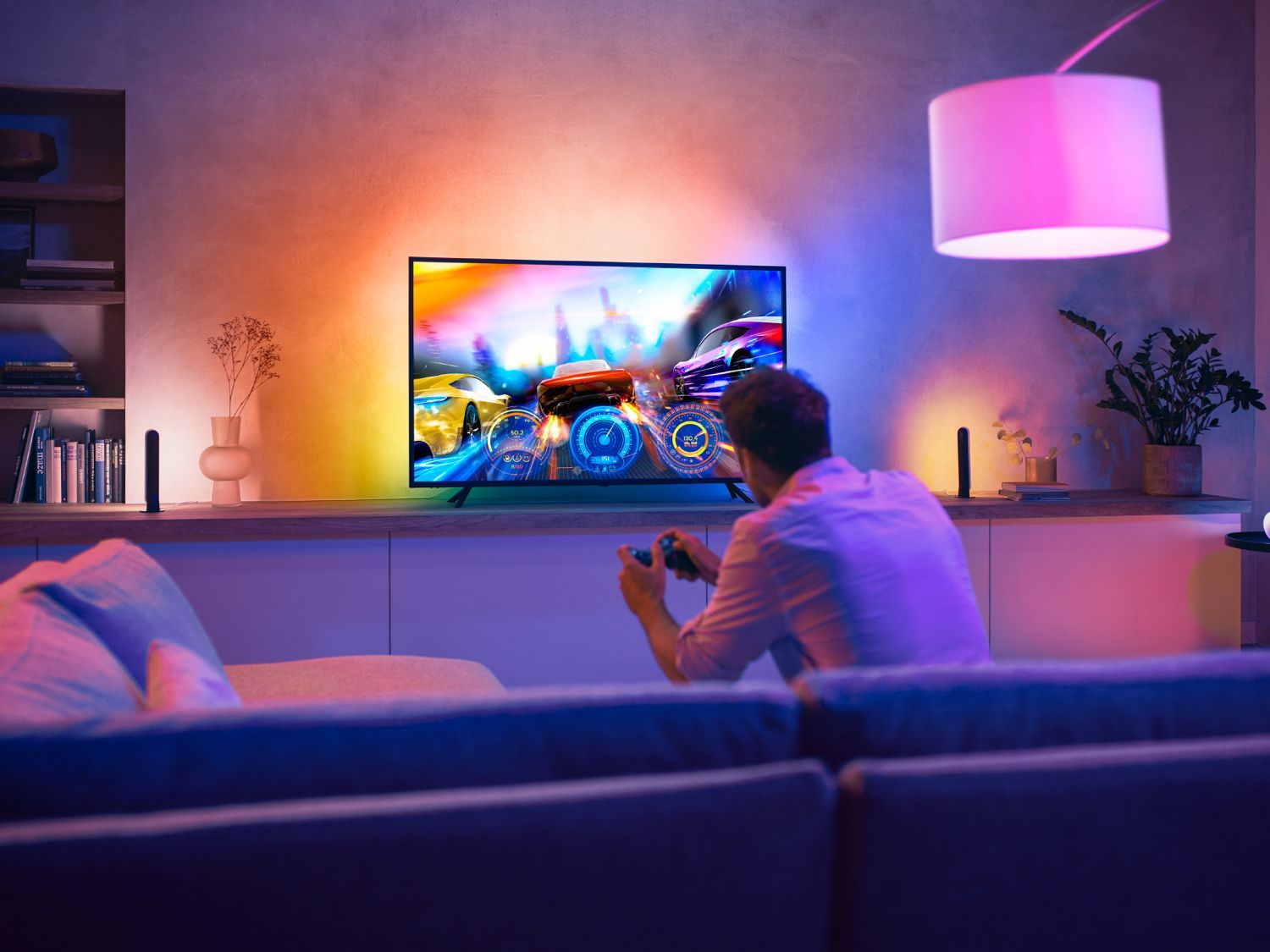 Philips Hue Play Gradient Lightstrip 65 inch - Smart TV LED Strip