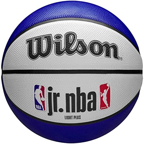 Wilson Jr NBA DRV Light Fam Logo Ball WZ3013201XB, Vrouwen, Heren basketballen, Wit, 5 EU