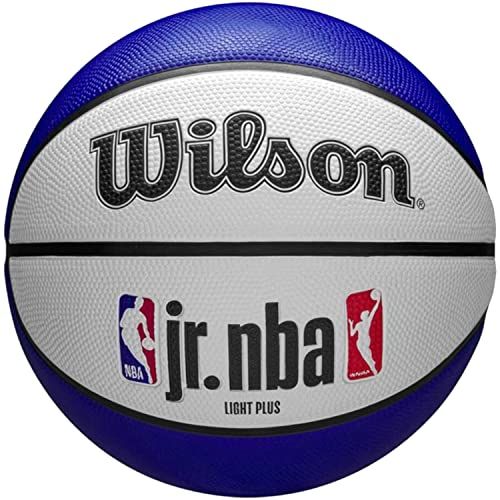 Wilson Jr NBA DRV Light Fam Logo Ball - White - Size 5
