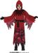 Guirca Huilende Schedels Grim Reaper Rood Kind Kostuum