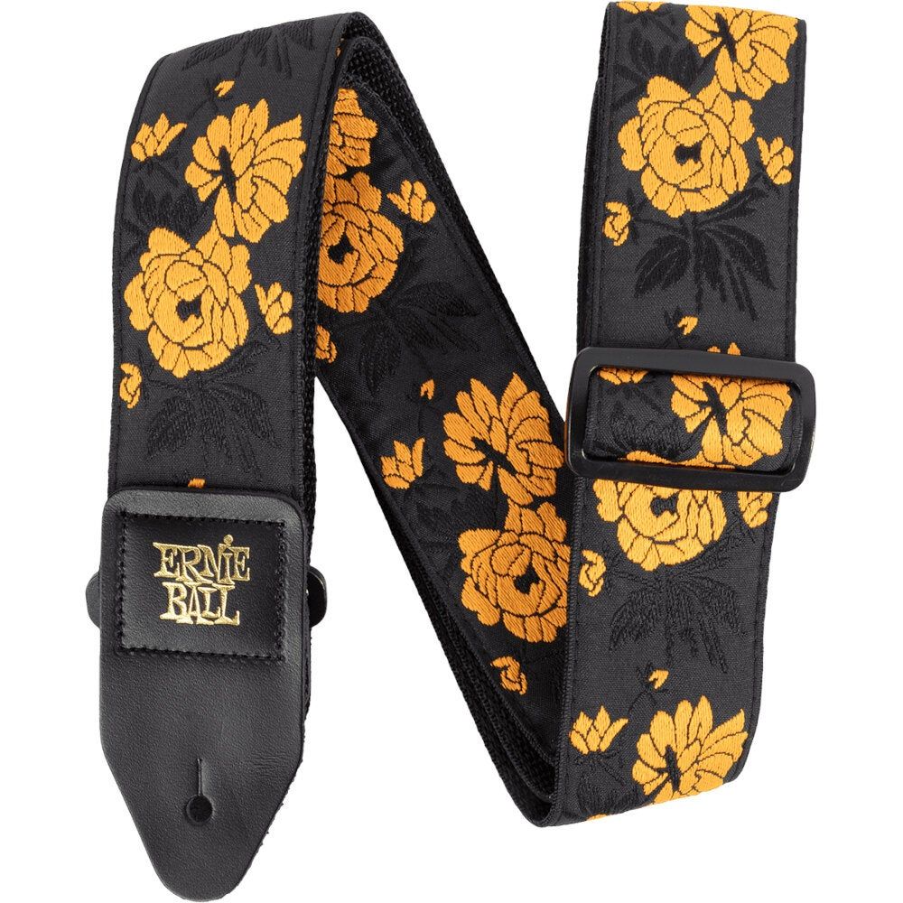Ernie Ball Classic Jacquard Strap 5358 Tangerine Rose Gitaarband