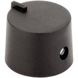 4458.6317 17/6 SW Bouton rotatif Avec pointeur Noir (Ø x h) 17 mm x 14 mm 1 pièce(s)