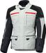 Held Carese 3, Veste textile Gore-Tex pour femmes, Gris Clair/Noir/Rouge, L