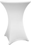 Lumaland 5 x hoogwaardige statafelhoes, 80-85 cm, Oeko-Tex®-certificaat, stretch tafelhoes, sneldrogend, hoes met versterking bij de voet, wasbaar, onderhoudsvriendelijk en duurzaam
