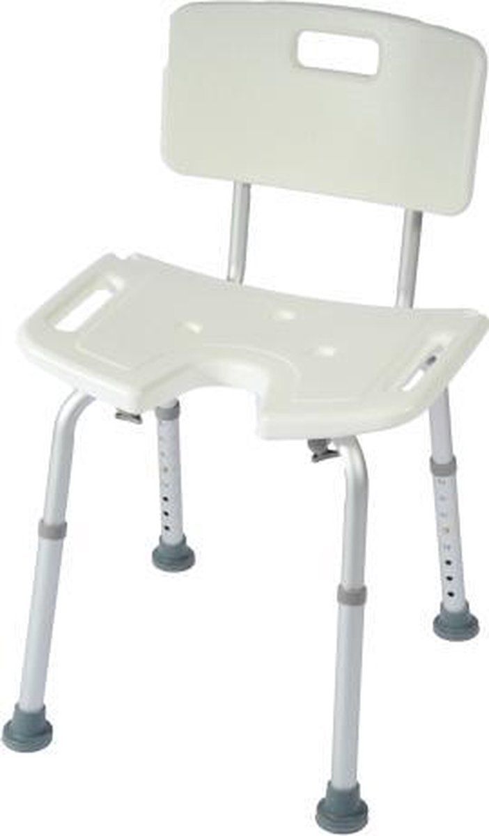 Identités Douchestoel Bora Wit - Wit - Kunststof